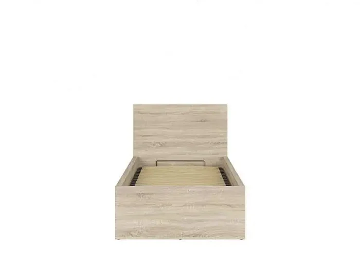 Postel Tetrix B s roštem LOZ/90/B, dub Sonoma