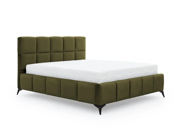 Postel TEUL 180x200 cm – zelená