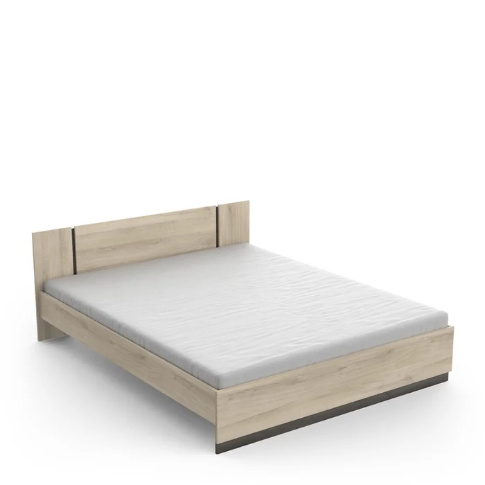 Postel TODY 160×200 cm – dub Kronberg / dub Waterford
