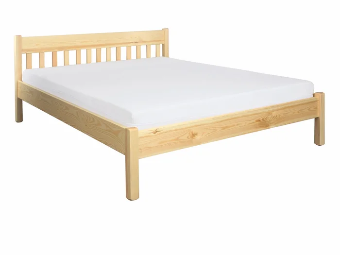 Postel VEVE 120×200 cm z masivu borovice