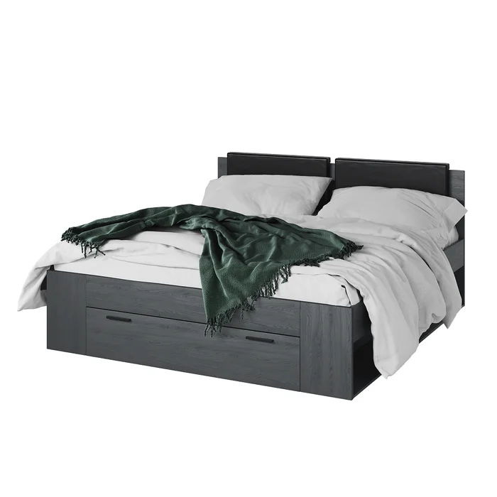 Postel Zander 180×200 cm, dub carbon