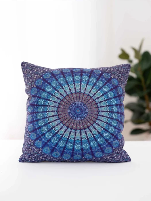 Povlak na polštář 45x45 cm Mikroplyš Mandala