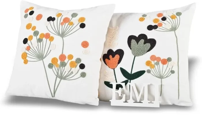 Povlaky na polštáře Faye 40x40 cm, 2 kusy