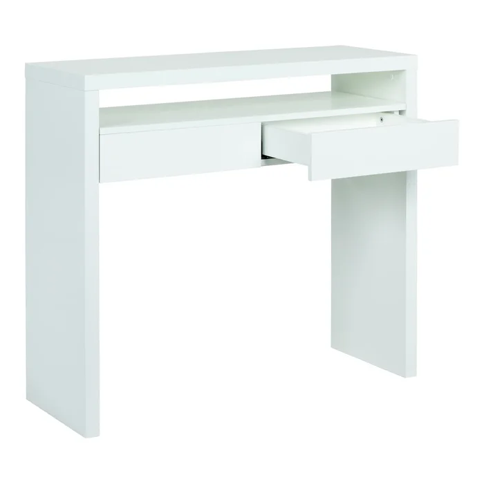 Pracovní stůl s výsuvnou deskou Console Mel