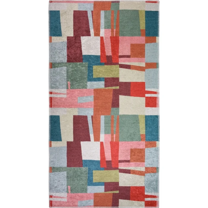 Pratelný běhoun 80x200 cm Blocks of Fun