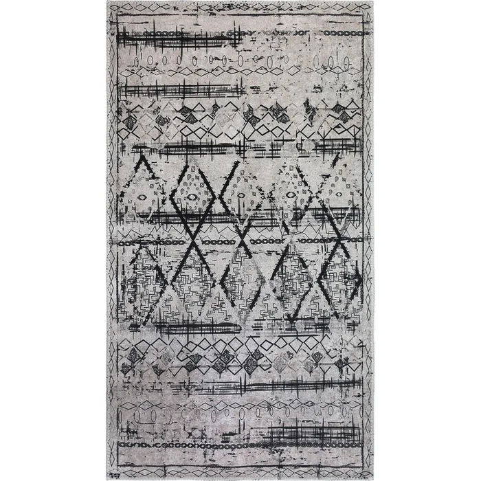 Pratelný běhoun 80x200 cm Vintage Orient Šedý