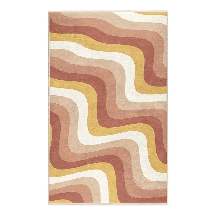 Pratelný koberec 60x100 cm Creamy Strawberry Swirl