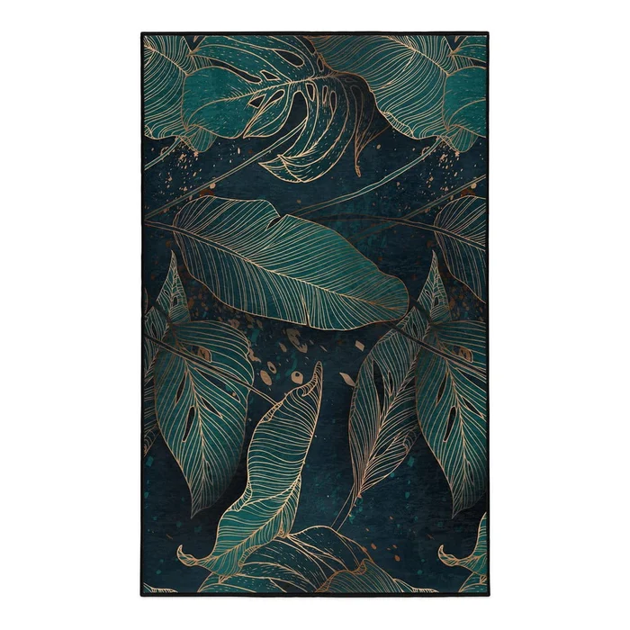 Pratelný koberec Midnight Jungle 80x150 cm