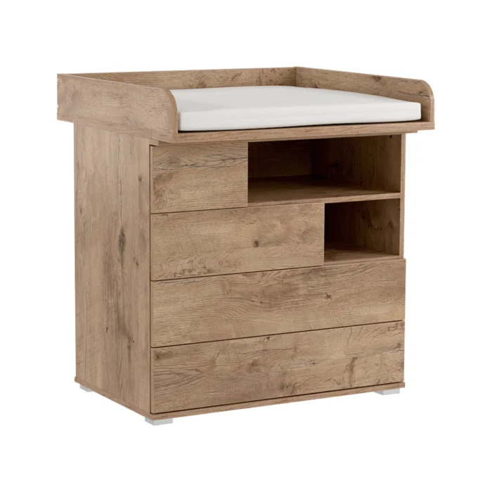 Přebalovací komoda MINNIE – dub Lancelot