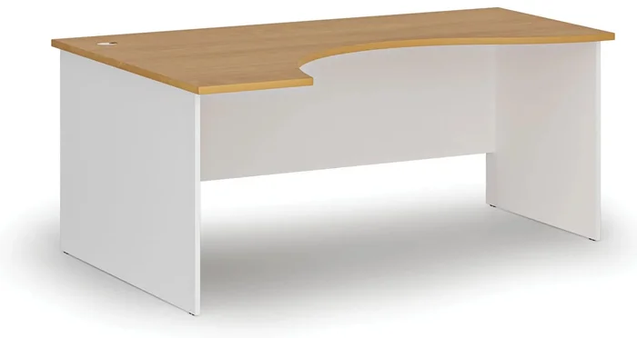PRIMO White Levý Kancelářský Stůl 180x120 cm