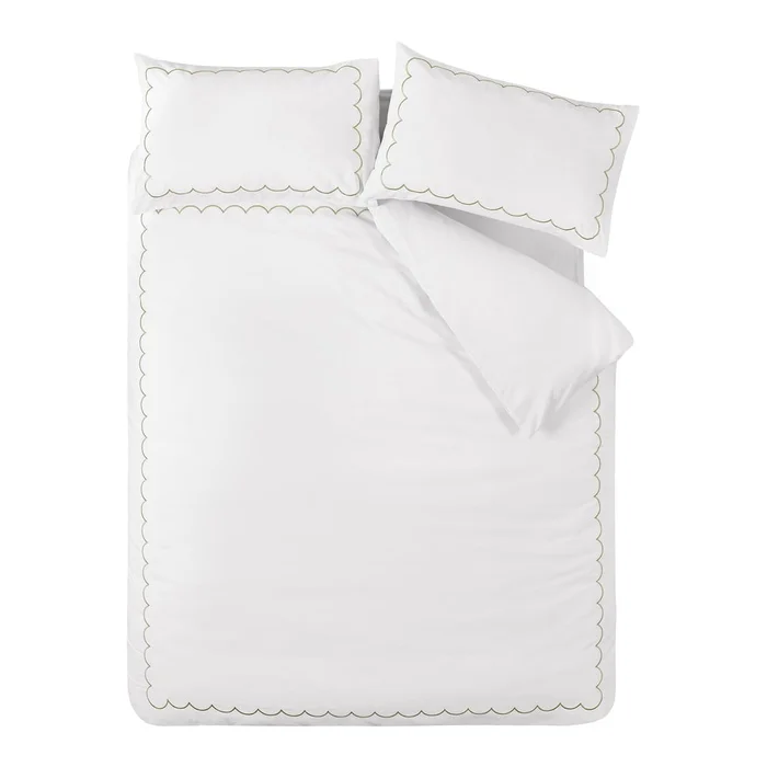 Prodloužené povlečení na dvoulůžko 230x220 cm s dekorativním lemem