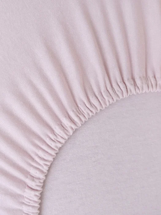 Prostěradlo Jersey Classic 160x200 cm – Starorůžové