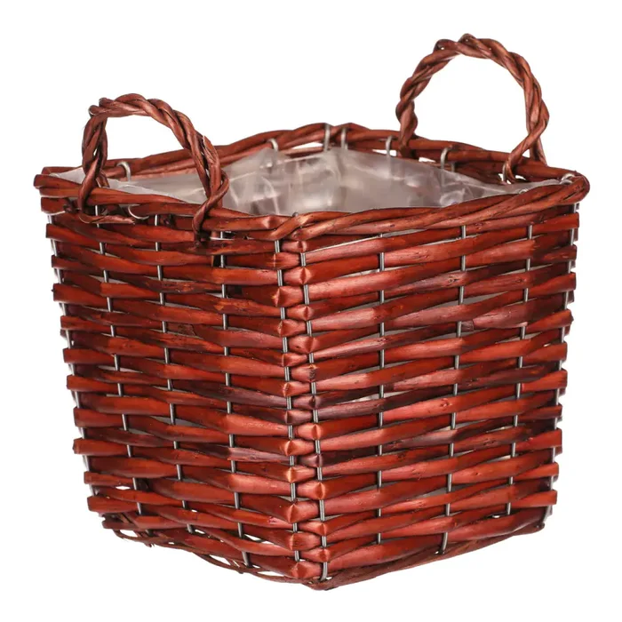 Proutěný květinový obal OV4049 BR-DK