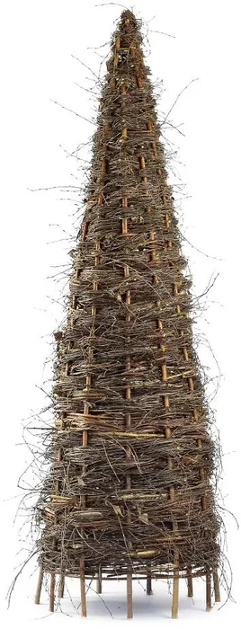 Proutěný vánoční stromek Loira II, 27 cm průměr, 40 cm výška