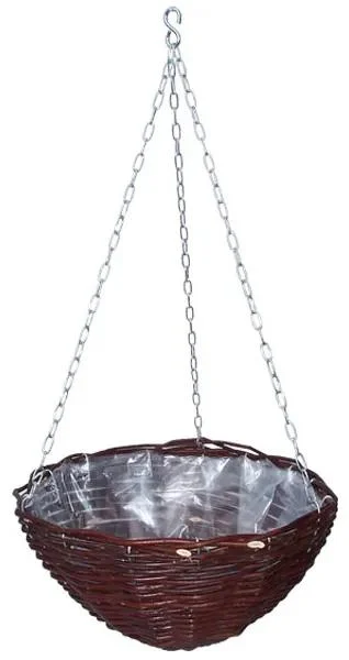 Proutěsný závěsný koš Violet II 31 cm