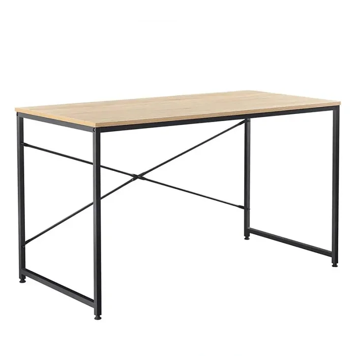 Psací stůl MELLORA 120×60 cm dub/černá