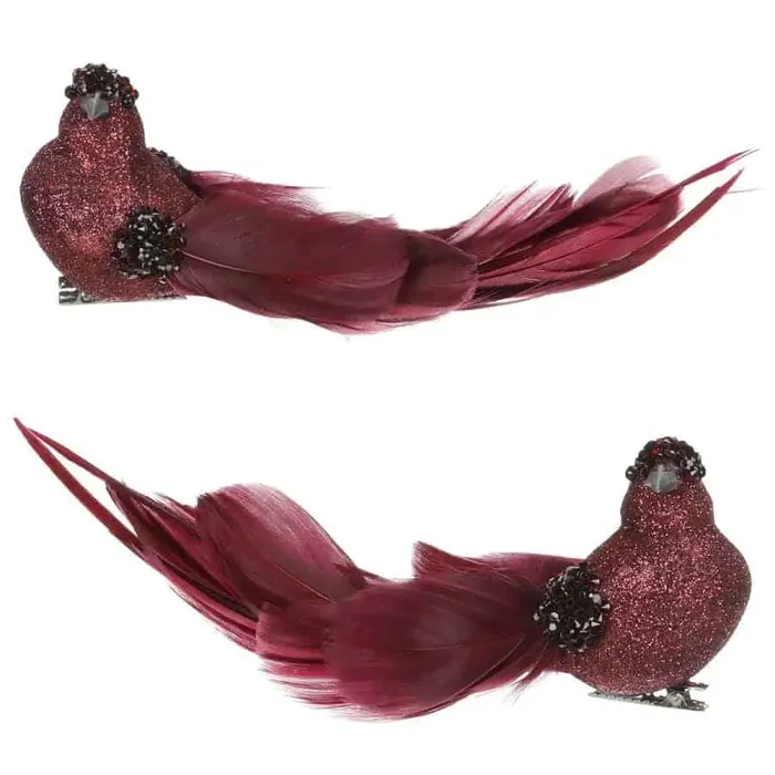 Ptáček s klipem MO5016 - sada 4 ks