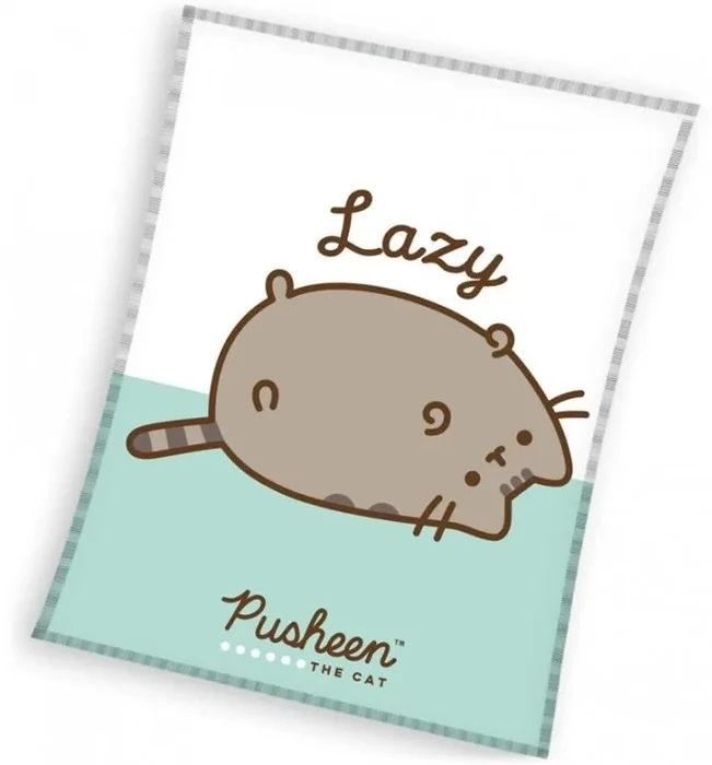Pusheen Kočičí Fleecová deka 130x170 cm