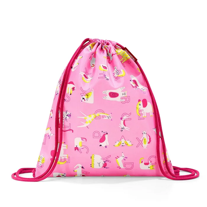 Pytlík na záda Mysac kids ABC Friends růžový