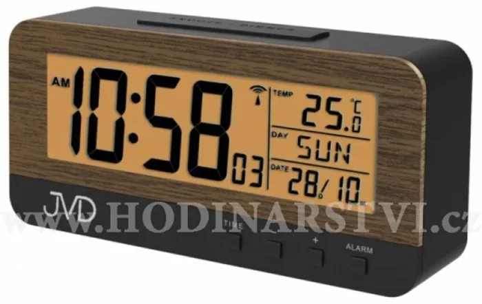 Rádiem řízený budík JVD RB91.2