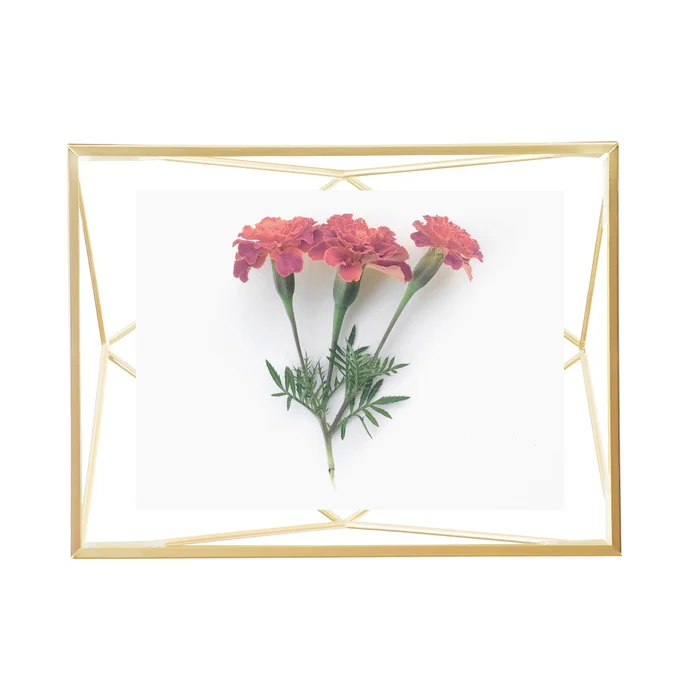 Rámeček 10x15 cm Umbra Prisma – zlatý