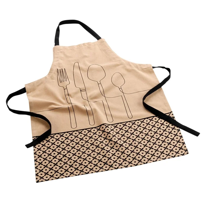 Recyklovaná bavlněná zástěra Cuisiline