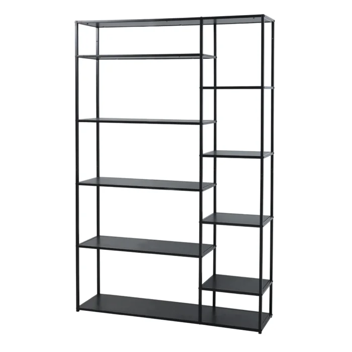Regál BILOTE TYP 4 – černý