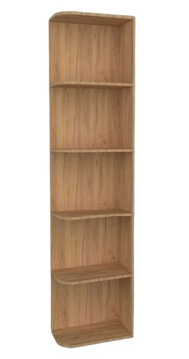 Regál ke skříni dub kraft zlatý