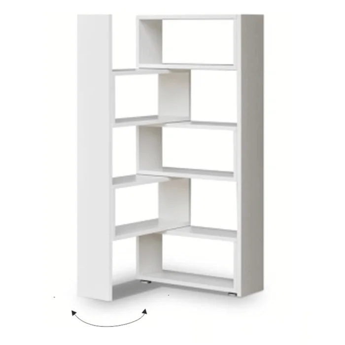 Regál KLOE II – bílý, DTD laminát