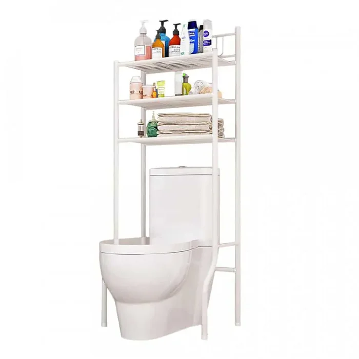 Regál nad WC REMIN – bílý