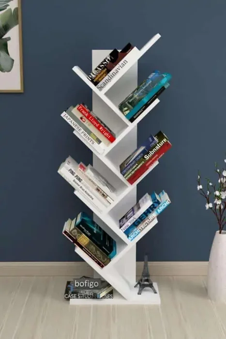 Regál STEPHEN bílý