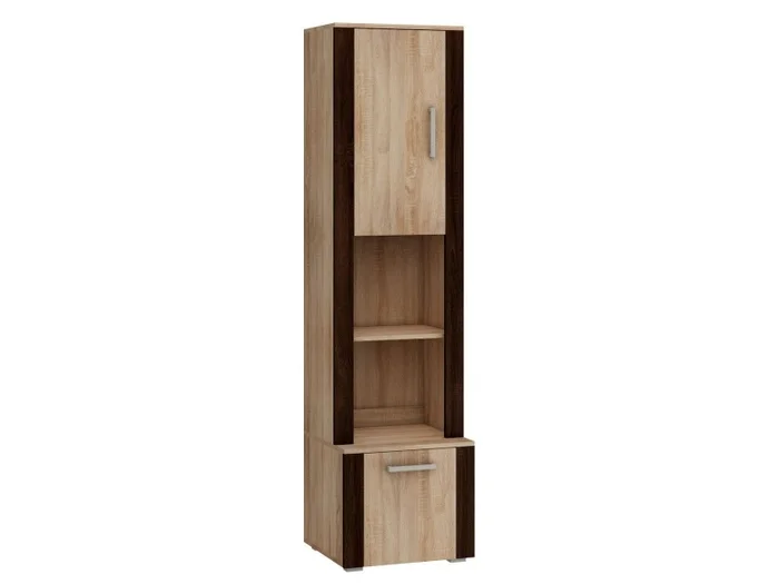 Regál WUBIN 2D – 50×195×48 cm, dub sonoma/dub sonoma/dub sonoma tm.
