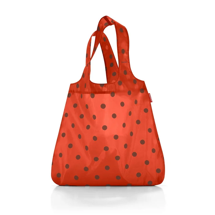 Reisenthel Mini Maxi Shopper – skládací taška Dots orange