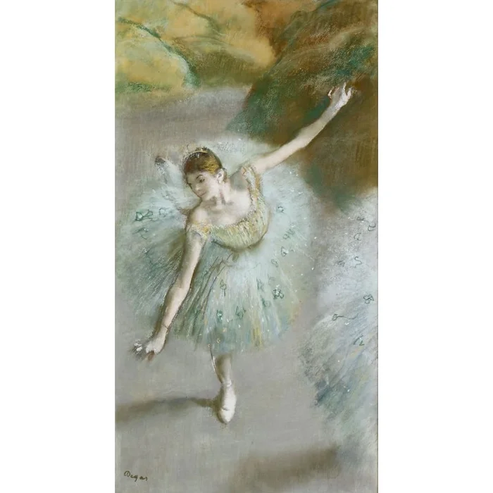 Reprodukce obrazu Dancer in Green 30x55 cm