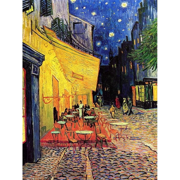 Reprodukce Van Gogh - Kavárna na terase, 30x40 cm