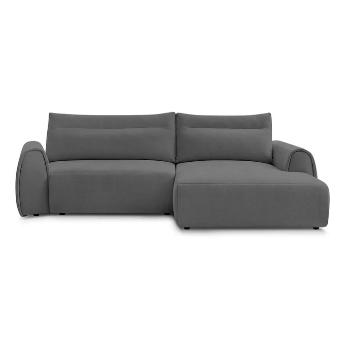 Rohová pohovka Aden v šedé barvě