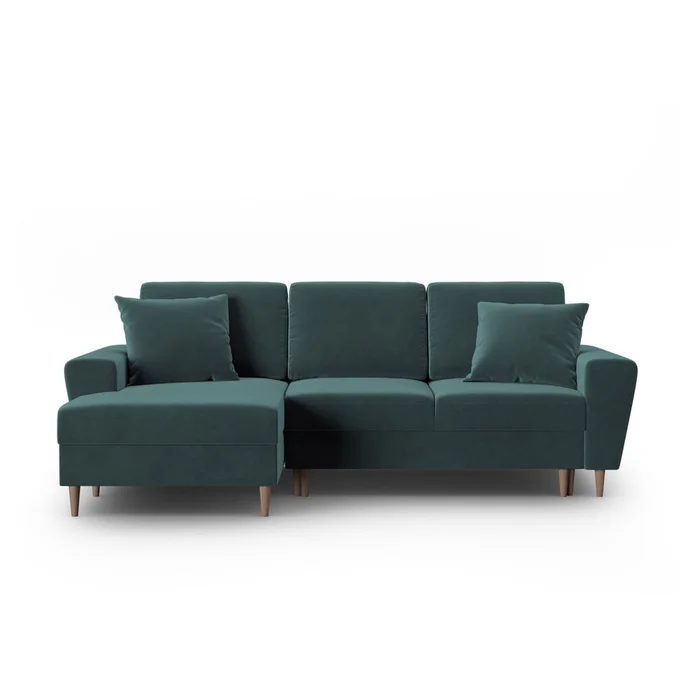 Rohová rozkládací pohovka Kyoto s úložným prostorem