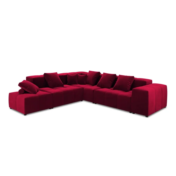 Rohová sametová pohovka Rome Velvet Cosmopolitan