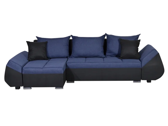 Rohová sedačka Ryker 6 modrá/černá