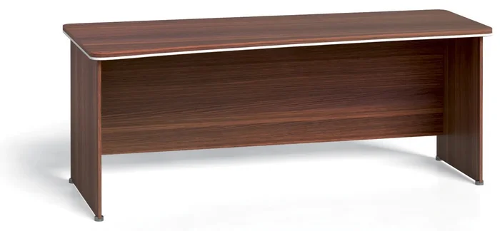 Rohový kancelářský stůl ARRISTO LUX levý 200x90 cm ořech