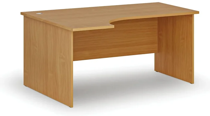 Rohový kancelářský stůl PRIMO WOOD 160x120 cm levý buk