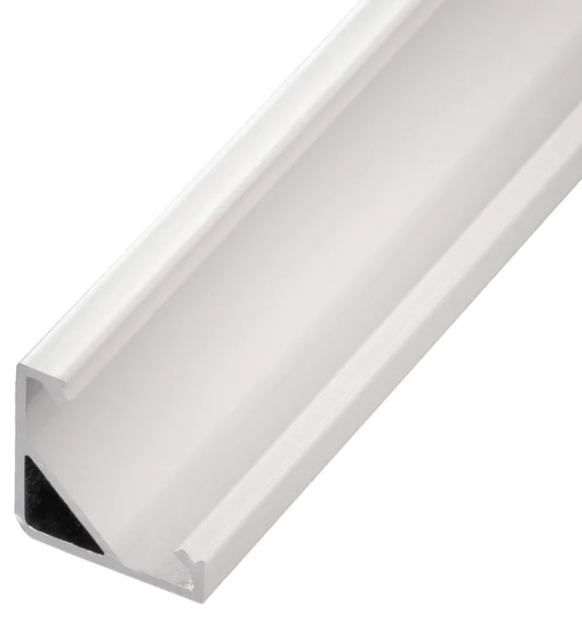 Rohový LED profil R6 16x16 mm bílý