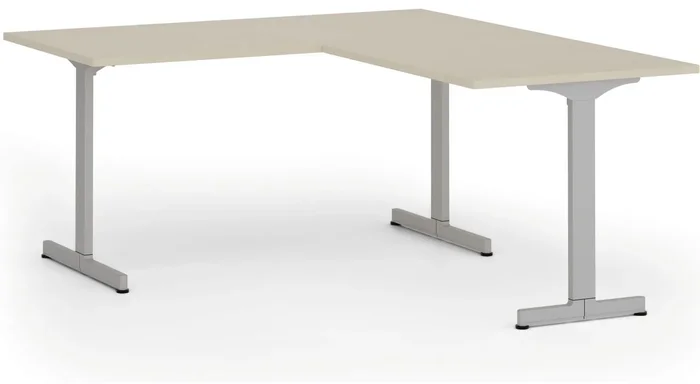 Rohový pracovní stůl PRIMO BETA L 160x180 cm