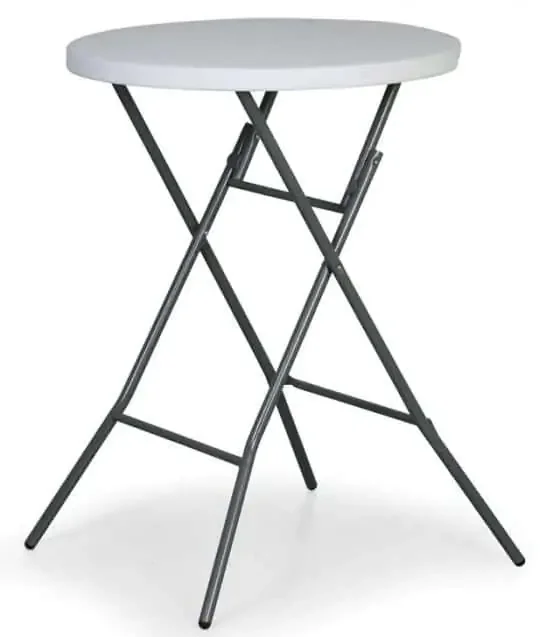 Rojaplast Stůl Catering Ø80 cm, výška 110 cm