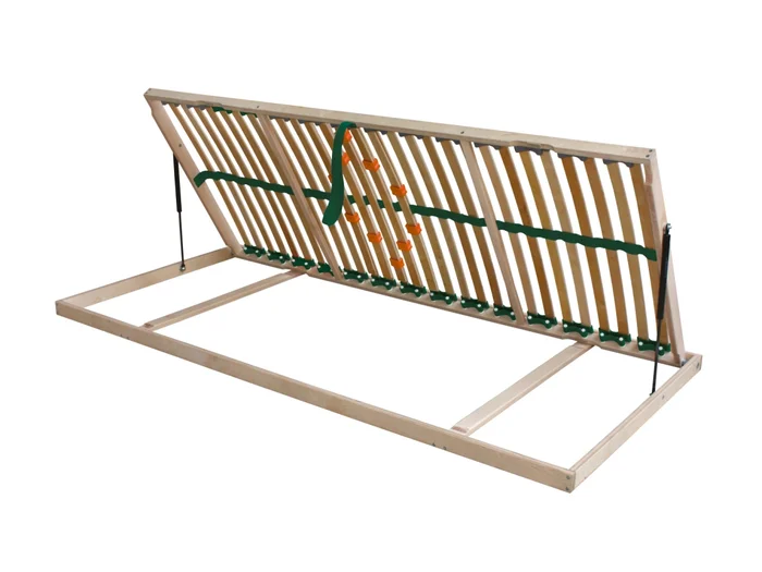 Rošt LEONIDAS 90x200 cm – pravý s bočním výklopem