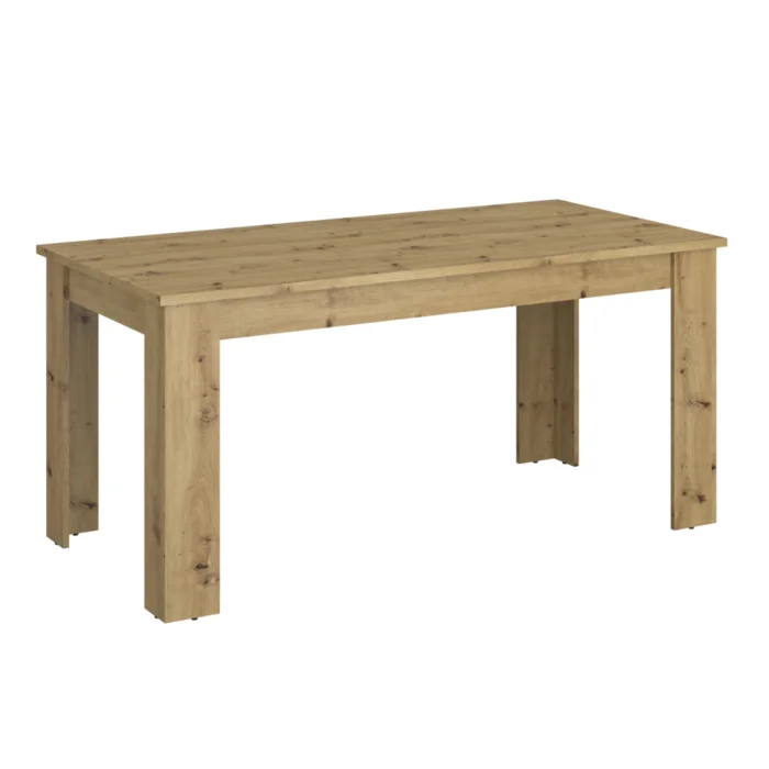 Rozkládací jídelní stůl dub artisan 160–210 × 90 cm