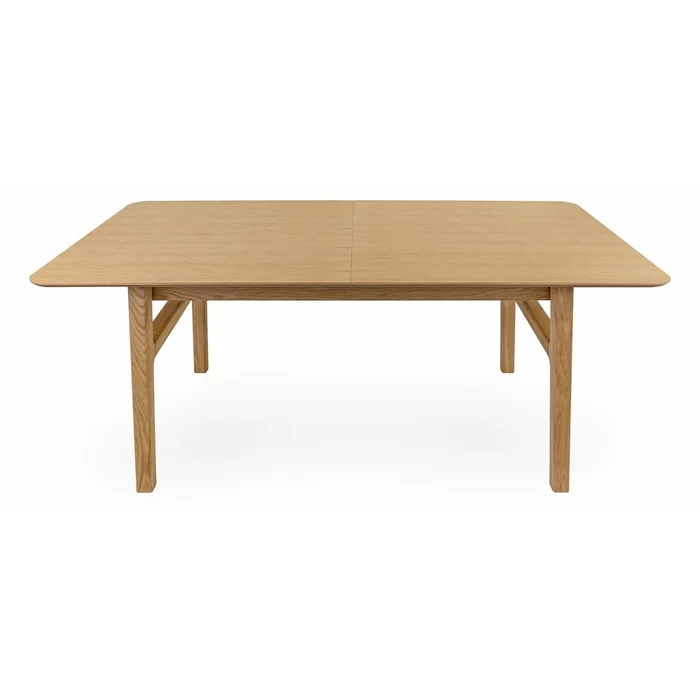 Rozkládací jídelní stůl s dubovou přídavnou deskou 90x180 cm