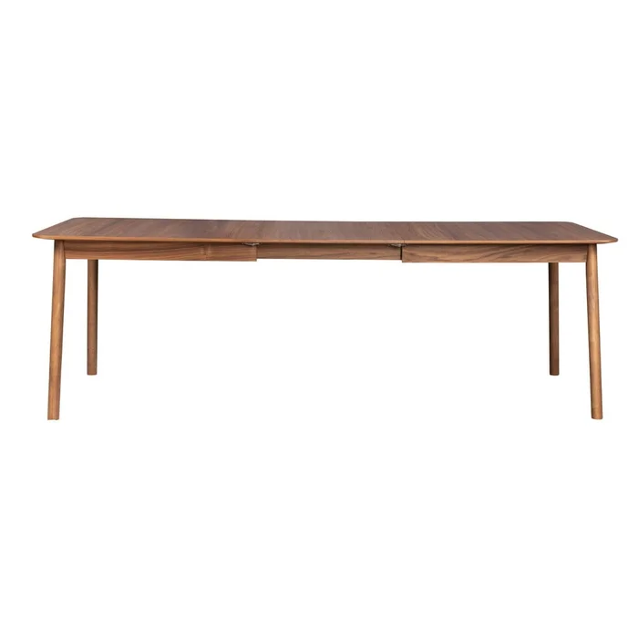 Rozkládací jídelní stůl s ořechovou deskou 90x180 cm