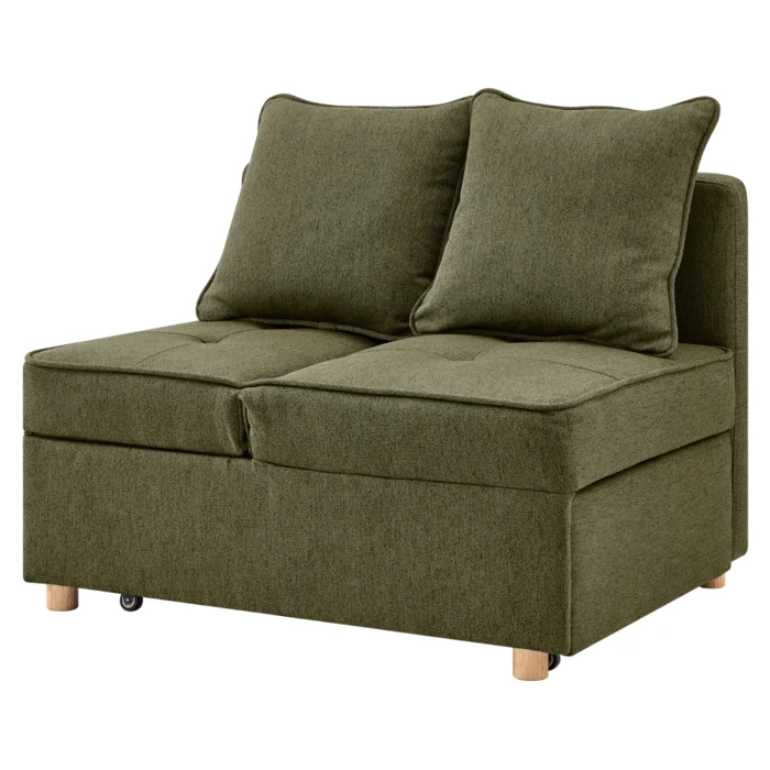 Rozkládací pohovka OSVALDO zelená