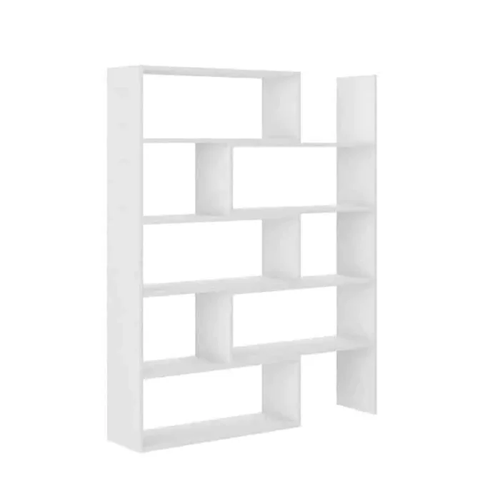 Rozkládací regál KAROL MOVE bílý